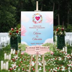 Welcome-Board Wedding Ceremony4