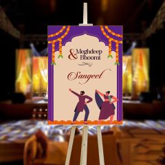 Welcome Board-Sangeet
