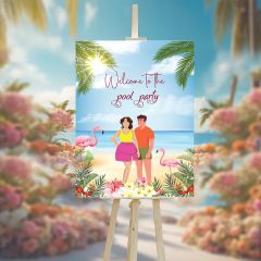 Welcome Board-PoolParty