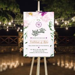 Welcome-Board Wedding Ceremony