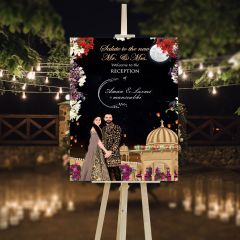Welcome-Board Reception